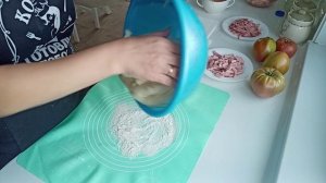 Прогенералила! Испекла пиццу, приготовила мясо " Француженка" 😁