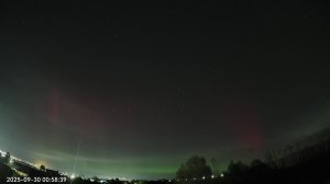 Северное сияние. 2025.09.29-30. Уфа. Камеры IMX585