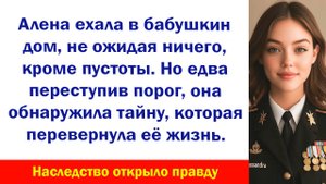 Аудиорассказ "Наследство раскрыло тайну" Жизненные истории слушать Дзен Аудиосказки Аудиокнига