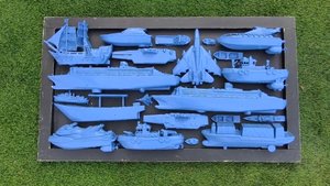 Корабли и самолеты показываем