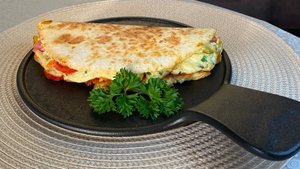 ТОРТИЛЬЯ с начинкой.Вкусный завтрак или перекус.