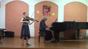 Гудкова Ева  Я. Донт- Этюд № 8 , П. И. Чайковский- Ната-вальс