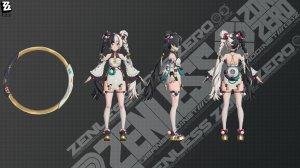 ZZZ (Zenless Zone Zero) 2.4(?) Диалинь: рендер модельки