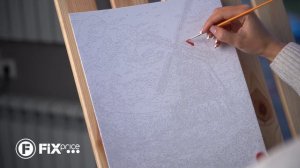 Набор для творчества "Картина по номерам"  | FIX PRICE