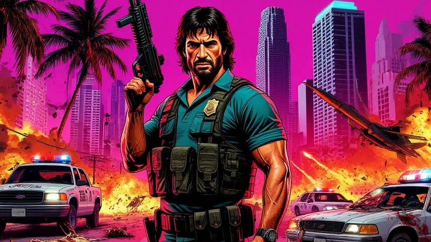 Мой мод - суперпулемёт GTA Vice City Nextgen Edition 104