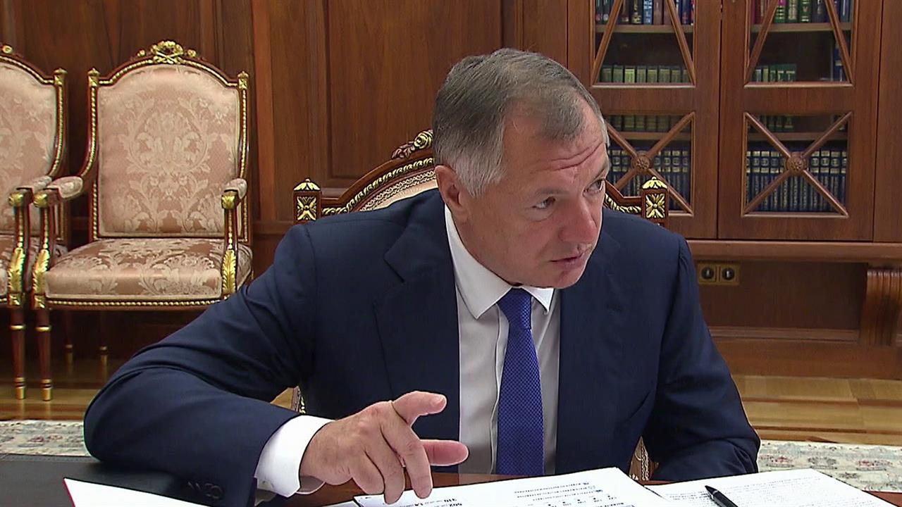Марат Хуснуллин доложил Владимиру Путину о ситуации в строительной сфере