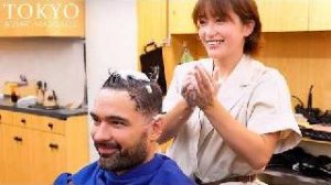 ASMR ЯПОНСКИЙ МАССАЖ И СТРИЖКА ЗА 20$ ОТ МИЗУКИ