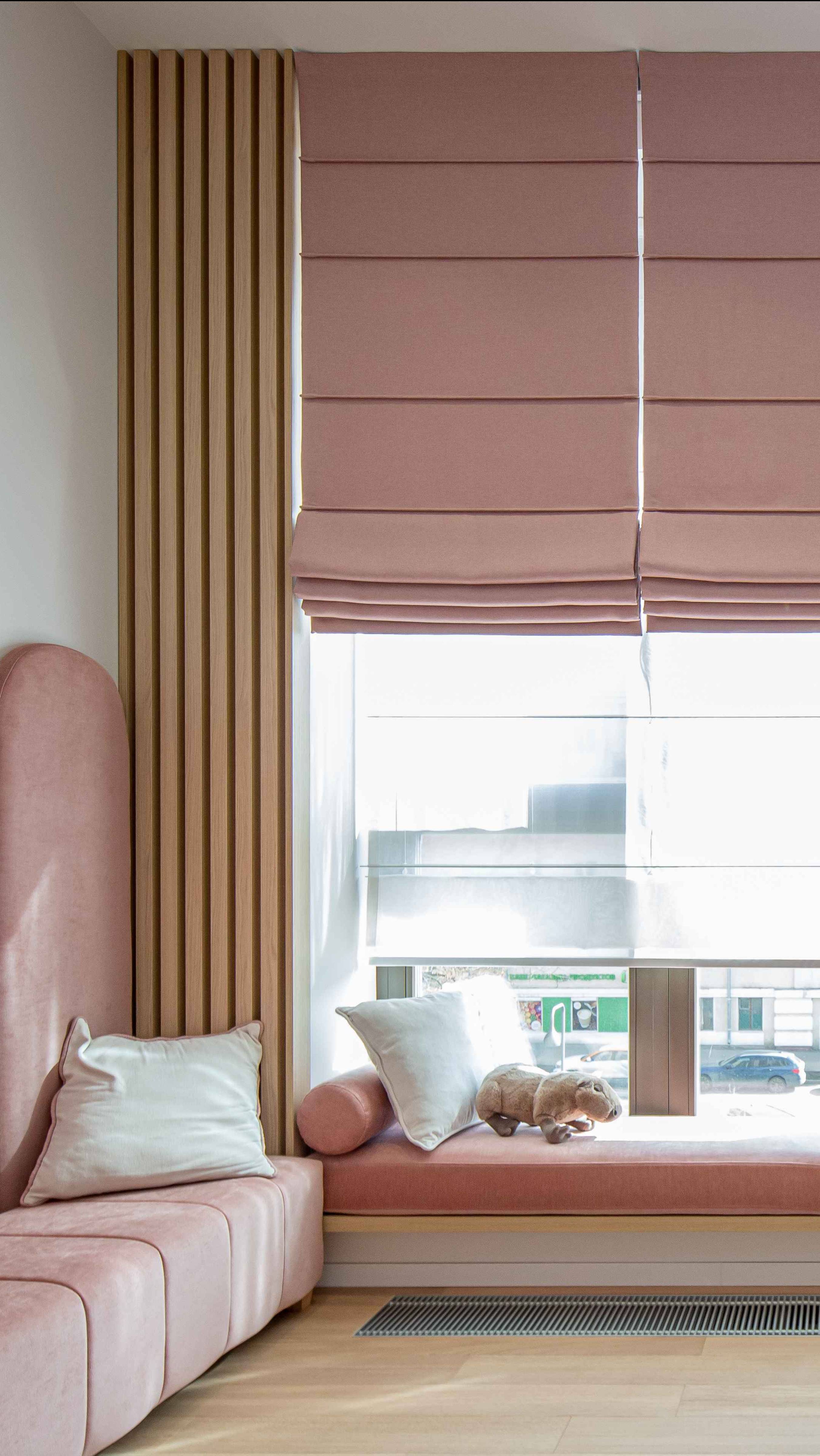 Реализованный дизайн интерьера детской. Современный стиль ЖК Red side 