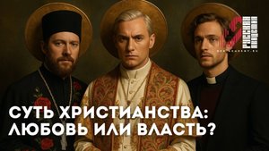 Суть христианства: любовь или власть? Сравнение православия, католичества и протестантизма. Это шок!