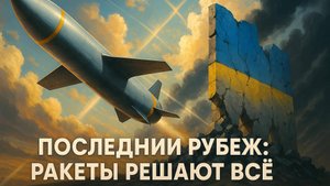 🎯 Последний рубеж: Ставка в войне сделана на дальнобойные ракеты