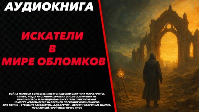 ИСКАТЕЛИ В МИРЕ ОБЛОМКОВ Аудиокнига #аудиокнига #аудиокниги #попаданец #попаданцы