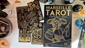 Шикарное Марсельское Таро от Ло Скарабео + расклад! 🖤🖤