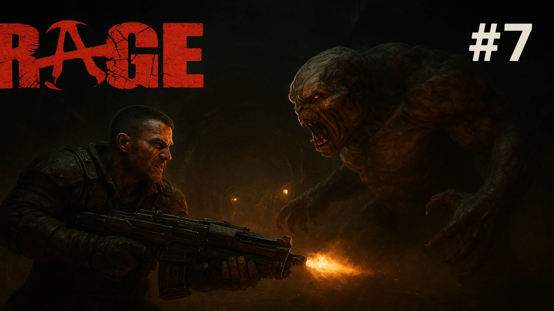 RAGE ►Туннели ужаса. Спуск в подвал Машиноголовых.Часть№7.