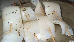 Кальмары на гриле