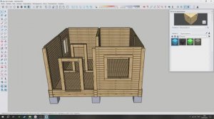 №5 Сборный дом без гвоздей