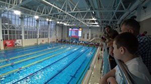 280925 50м вс Ахобадзе Алексей 2012 1дор 32сек 1юн Тишков Виктор 2010 8дор 29сек III р-д