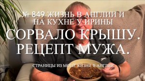 Сорвало крышу. Делимся рецептом мужа. Наши чихуахуа и Ива. № 849 Жизнь в Англии