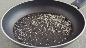 Кабачок с кунжутом