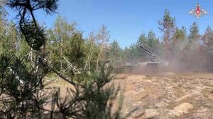 💥 Расчеты РСЗО «Ураган» 20-й гвардейской общевойсковой армии группировки войск «Запад» уничтожил...