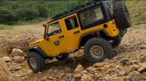 Jeep Wrangler Rubicon. Езда по пересечённой местности. Offroad