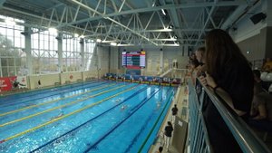 280925 100м спина Горягин Елисей 2013 1дор 1м32сек 1юн 3место Зозуля Владимир 2012 5дор 1м36сек 2юн