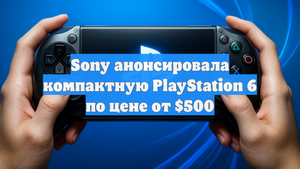 Sony анонсировала компактную PlayStation 6 по цене от $500