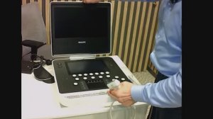 Распаковка портативного экспертного аппарата УЗИ PHILIPS 5500G