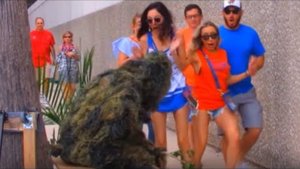 BUSHMAN PRANK AT RAP CONCERT