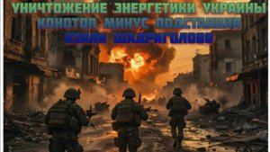 Новости СВО Сегодня-Уничтожение энергетики Украины. Конотоп минус Подстанция. Взяли Шадриголово