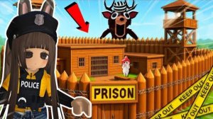 СТРОИМ БАЗУ ТЮРЬМУ В 99 НОЧЕЙ В ЛЕСУ РОБЛОКС