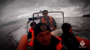 (29.09.2025) Дальневосточные спасатели отработали практические навыки подводно-спасательных работ