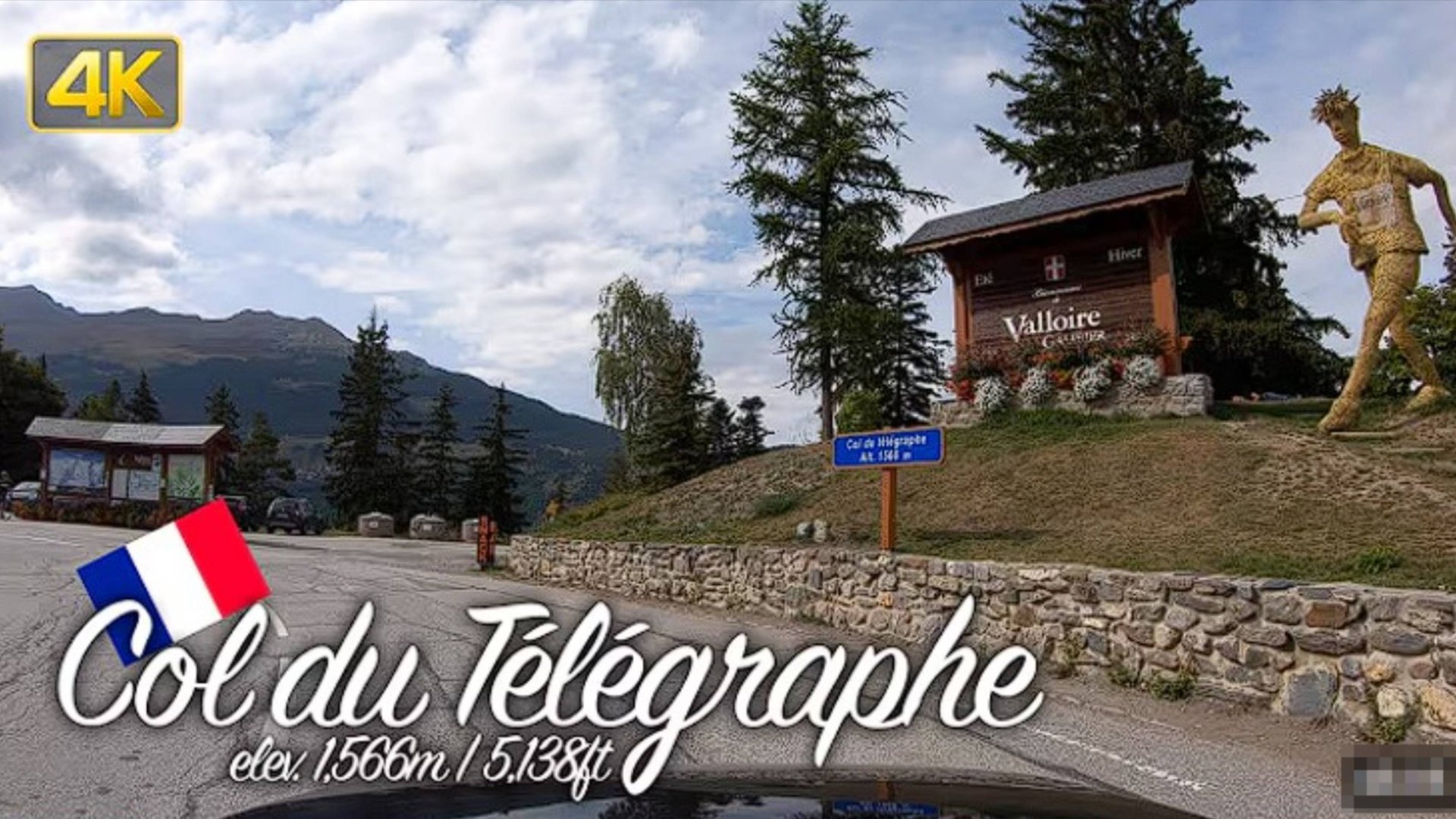 🚗 SmartTV 4К ➤ 🌄 Из Модана в Валуар, через Коль-дю-Граф, Франция! смотреть онлайн