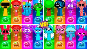 ВСЕ СПРУНКИ МЕГАМИКС 93-96 уровни - Мультики про Спрунке | МУЛЬТФИЛЬМЫ SPRUNKI в Tiles Hop