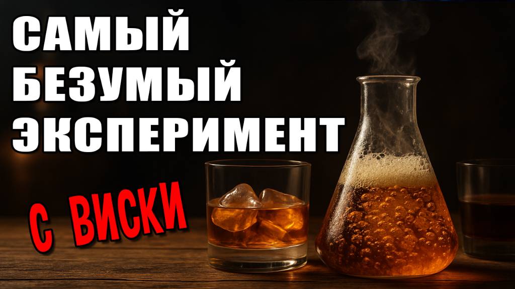 САМЫЙ БЕЗУМНЫЙ ЭКСПЕРИМЕНТ с домашним виски из концентрата и новыми дрожжами для виски