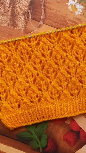 МК Узор спицами