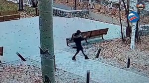 Разбитые фонари и попытка поджога: в Тынде установят виновницу погрома у монумента СВО