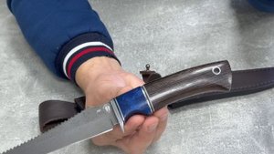 Нож Рыбак-2 из алмазной стали ХВ5