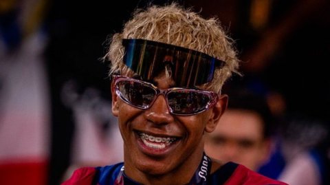 Дриблинг Ламин Ямаль