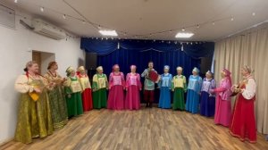 "Военные частушки" Хор "Журавушка" Руководитель Игорь Матвеев. Санкт-Петербург Ломоносовский Г Д К.