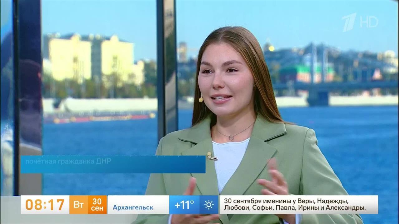 "Я росла вместе с республикой" - военкор Первого канала Марьяна Наумова о Донбассе