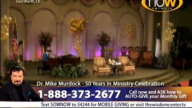Dr Mike Murdock singing His Favorite Song To The Holy Spirit on The NOW Network