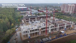 Ход строительства Технокластер «Мега – Молжаниново» от застройщика «Страна Девелопмент», 01.10.2025