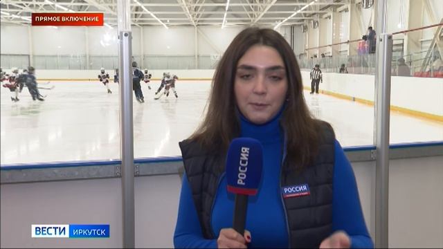 Первенство Сибирского федерального округа по хоккею шайбой среди юношей проходит в эти минуты