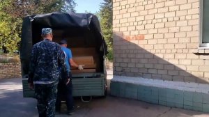 Из Югры в Макеевку привезли детские кровати