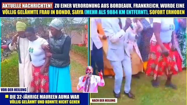 Мауреен Аума исцелена по предписанию вечной Крови ИИСУСА смотреть онлайн