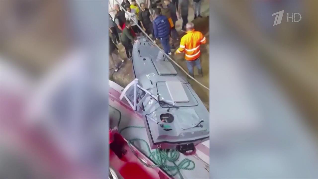 У берегов Турции рыбаки выловили украинский безэкипажный катер со взрывчаткой