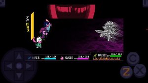 deltarune chapter 3 прохождение часть 5 нет бащяды