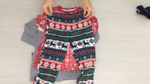 стд56п. Пижамы детские Новый Год сток