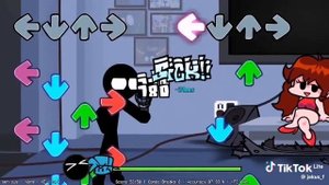 FNF — Stickman VS BF (Перезалив)