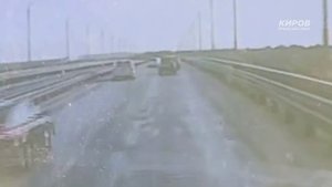 Массовое ДТП на Новом мосту